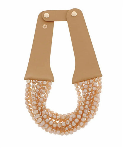 ANB Fashion - Women's Beaded Layered Necklace - Rack Hunt