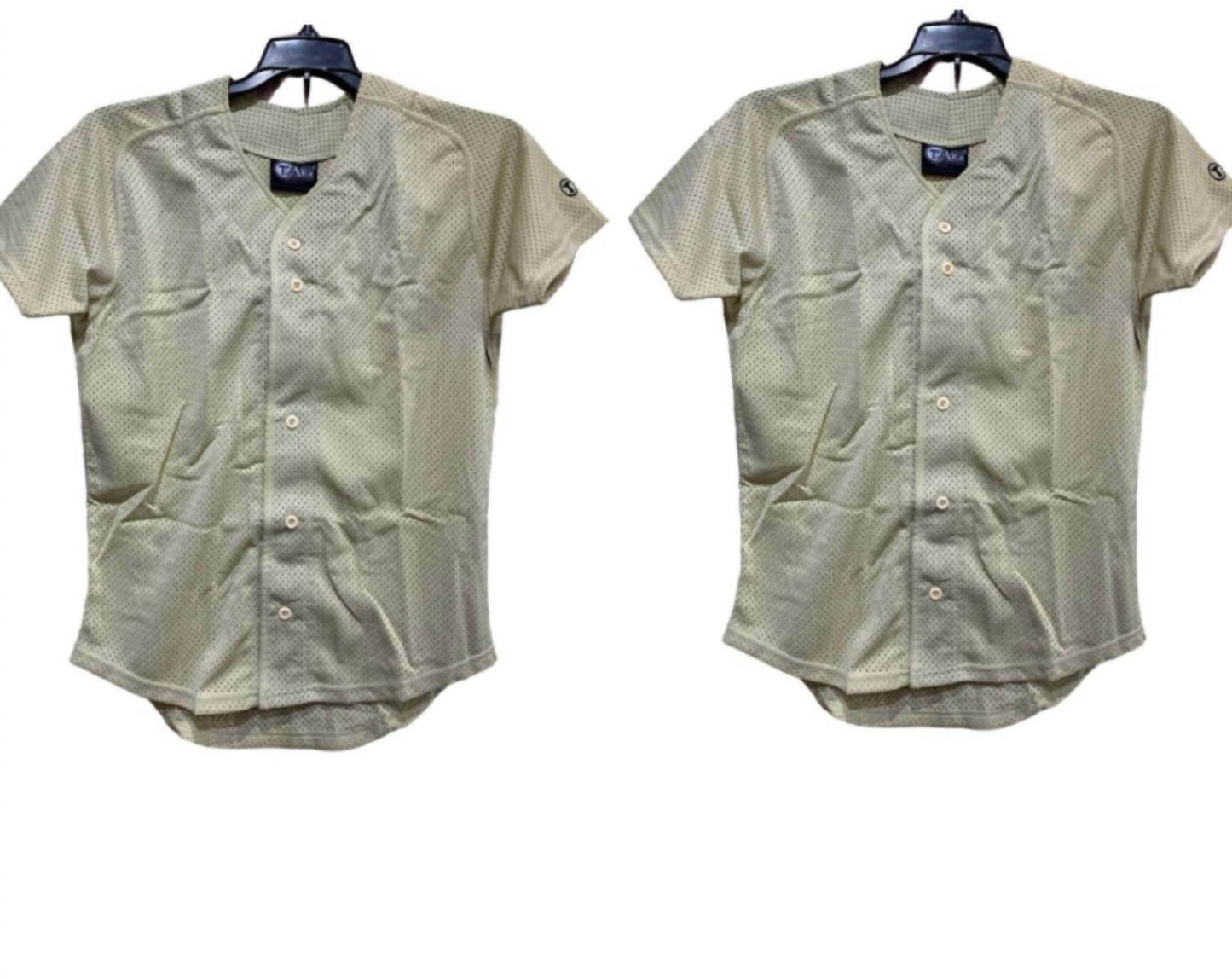 Tag Team - Youth's Button Up Baseball Mesh Jerseys - Rack Hunt -