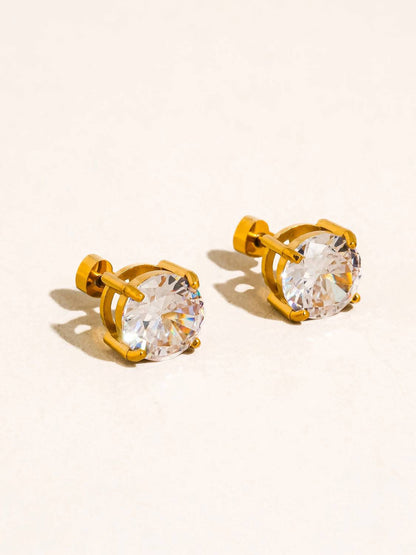 The Camille Flat Back Earrings