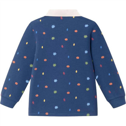 Kid's Fall Themed Rugby Shirt