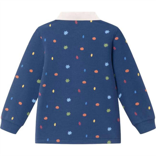 Kid's Fall Themed Rugby Shirt