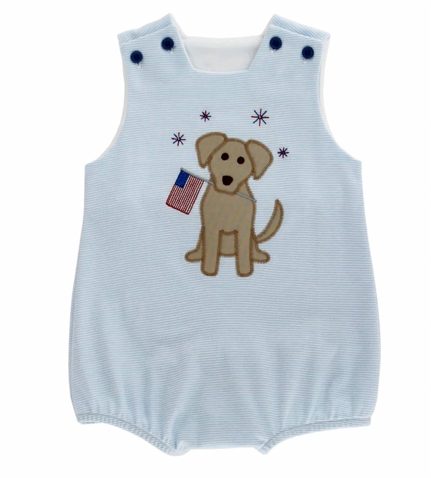Boy's Knit Infant Bubble Romper