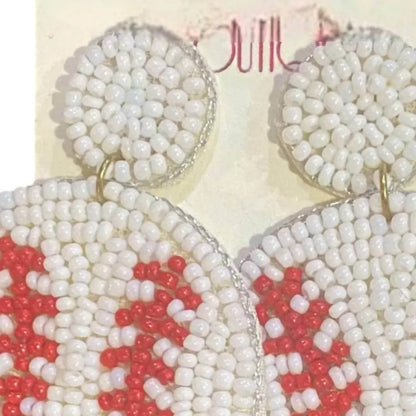 JHP Collection - Women's Game Day Glam Baseball Earrings - Rack Hunt