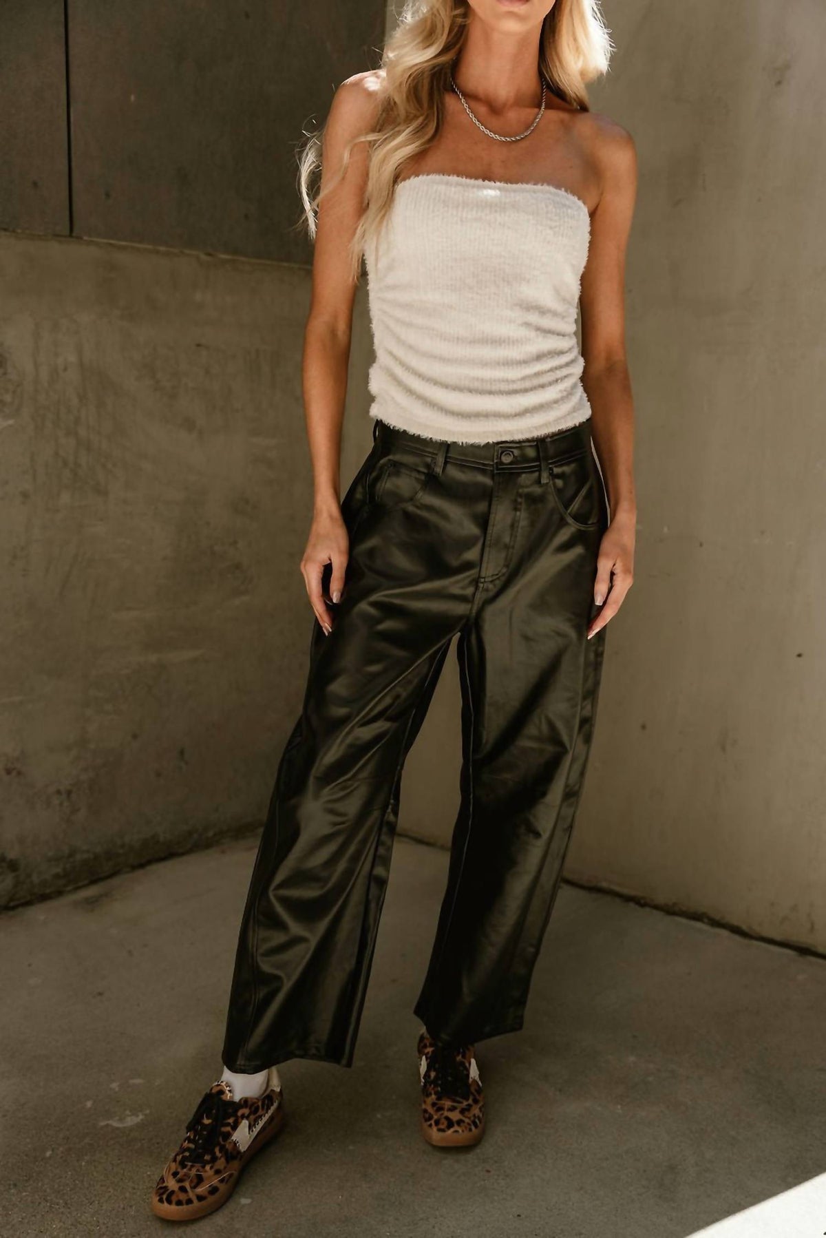 Angelica Faux Leather Pants