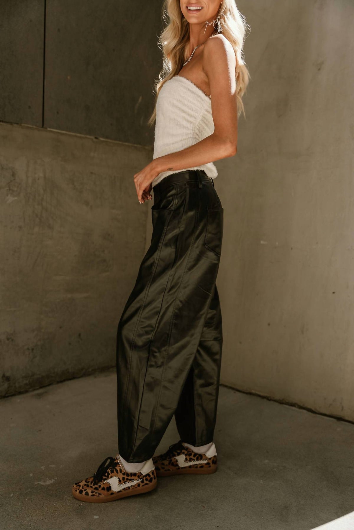 Angelica Faux Leather Pants