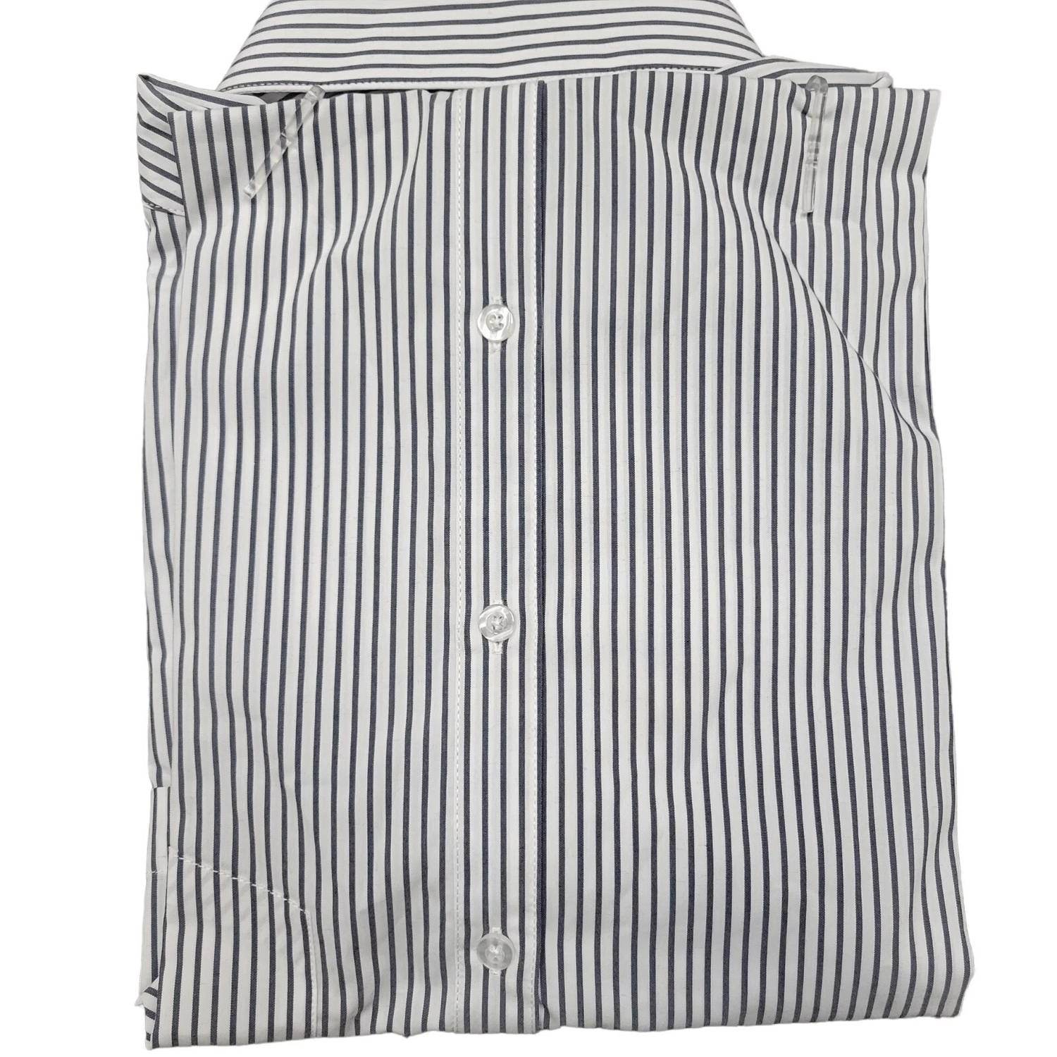 Galaxy by Harvic - Men's Long Sleeve Slim Fit Striped Shirt - Rack Hunt -