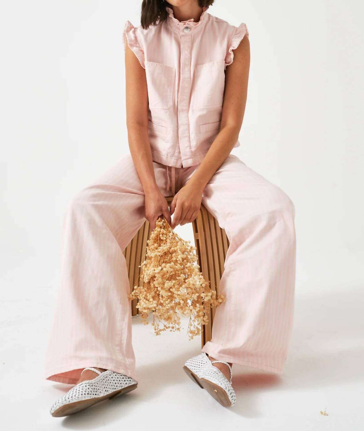 seventy + mochi - Pablo Denim Vest - Rack Hunt -