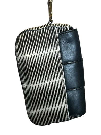 Women's Y2k Calfskin Leather Wristlet Clutch D Bag