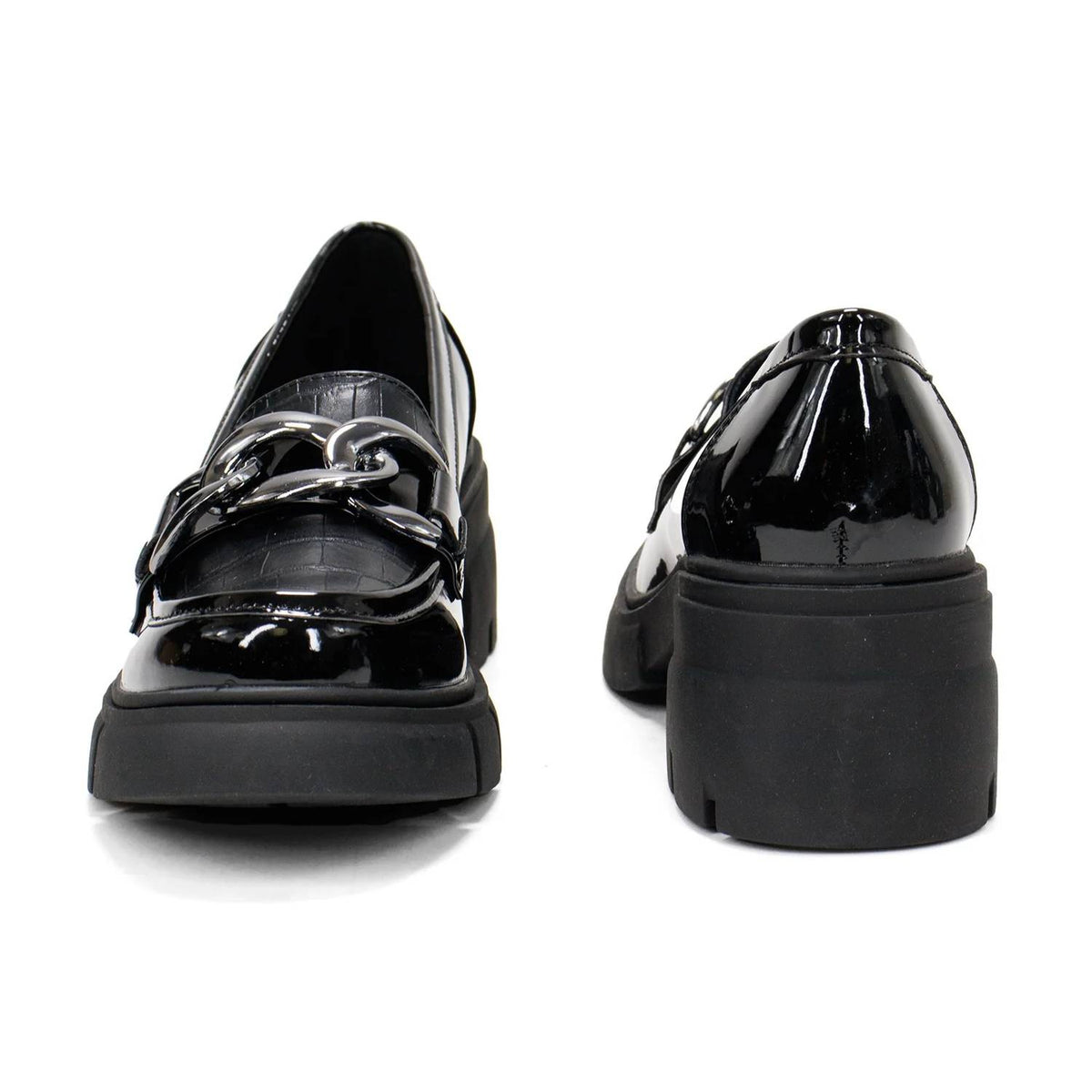 Women's Braixen Lug Sole Synthetic Loafer