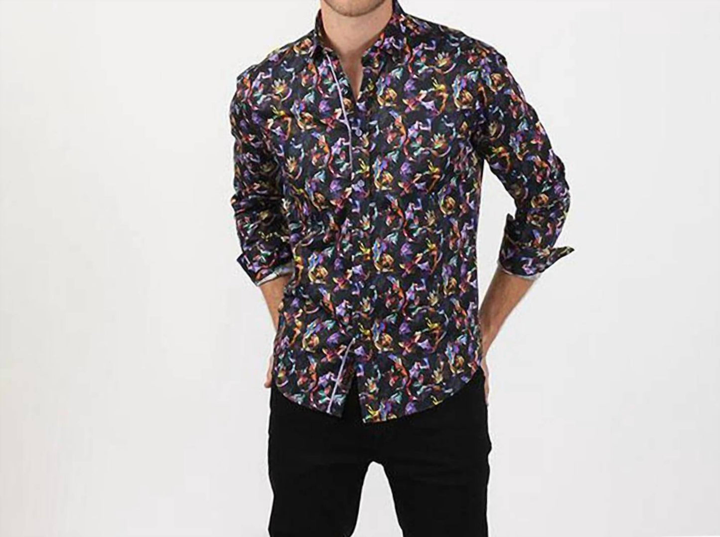 Butterfly Button Down Shirt