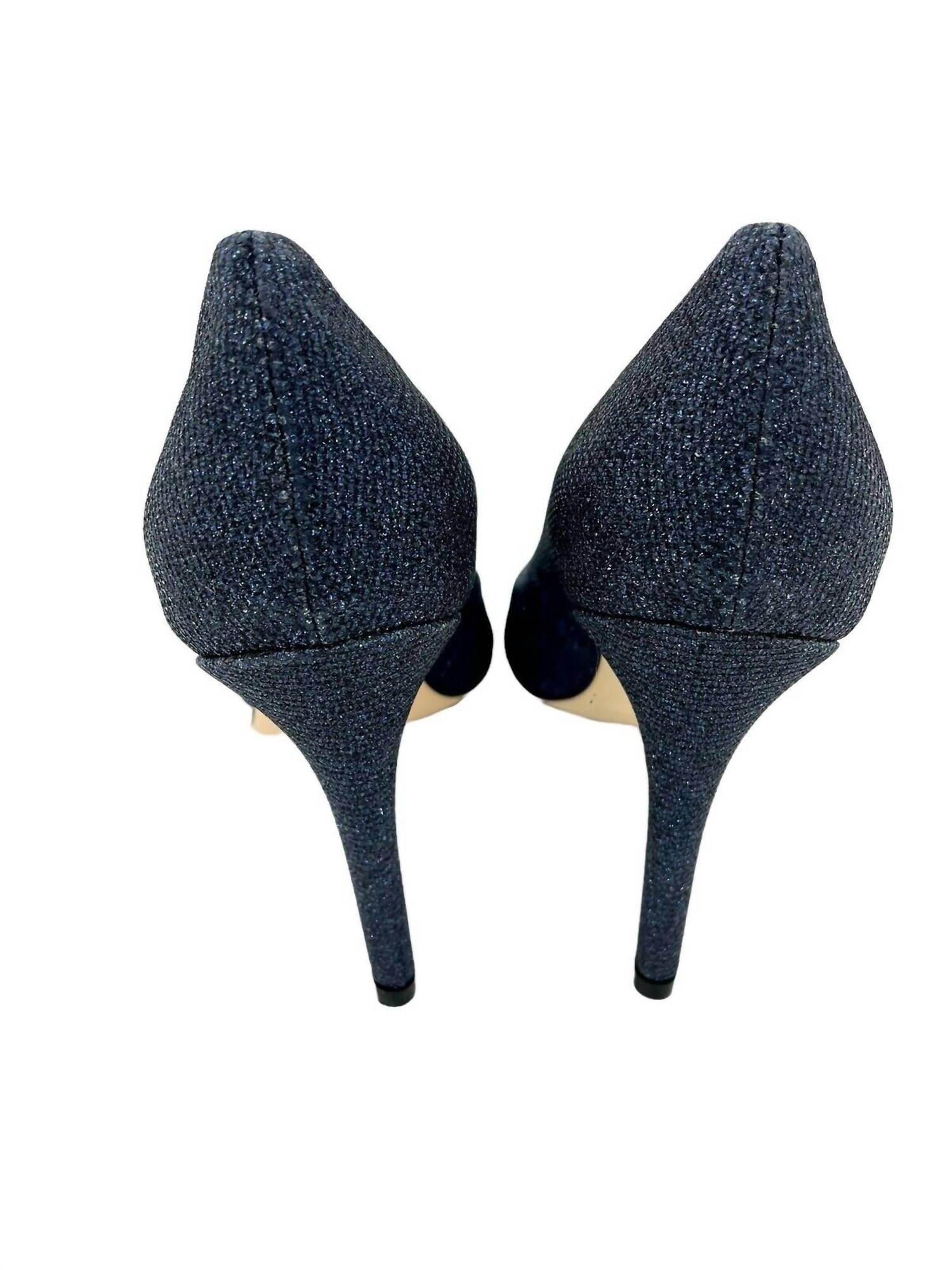 L'Arianna - Women's Glitter Mesh Stiletto Heels - Rack Hunt -