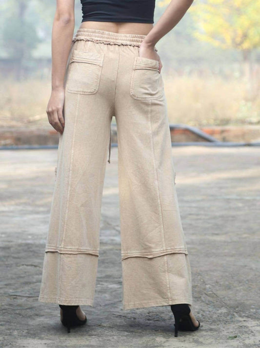 Avani Del Amour - Women's Wide Leg Utility Pants - Rack Hunt -