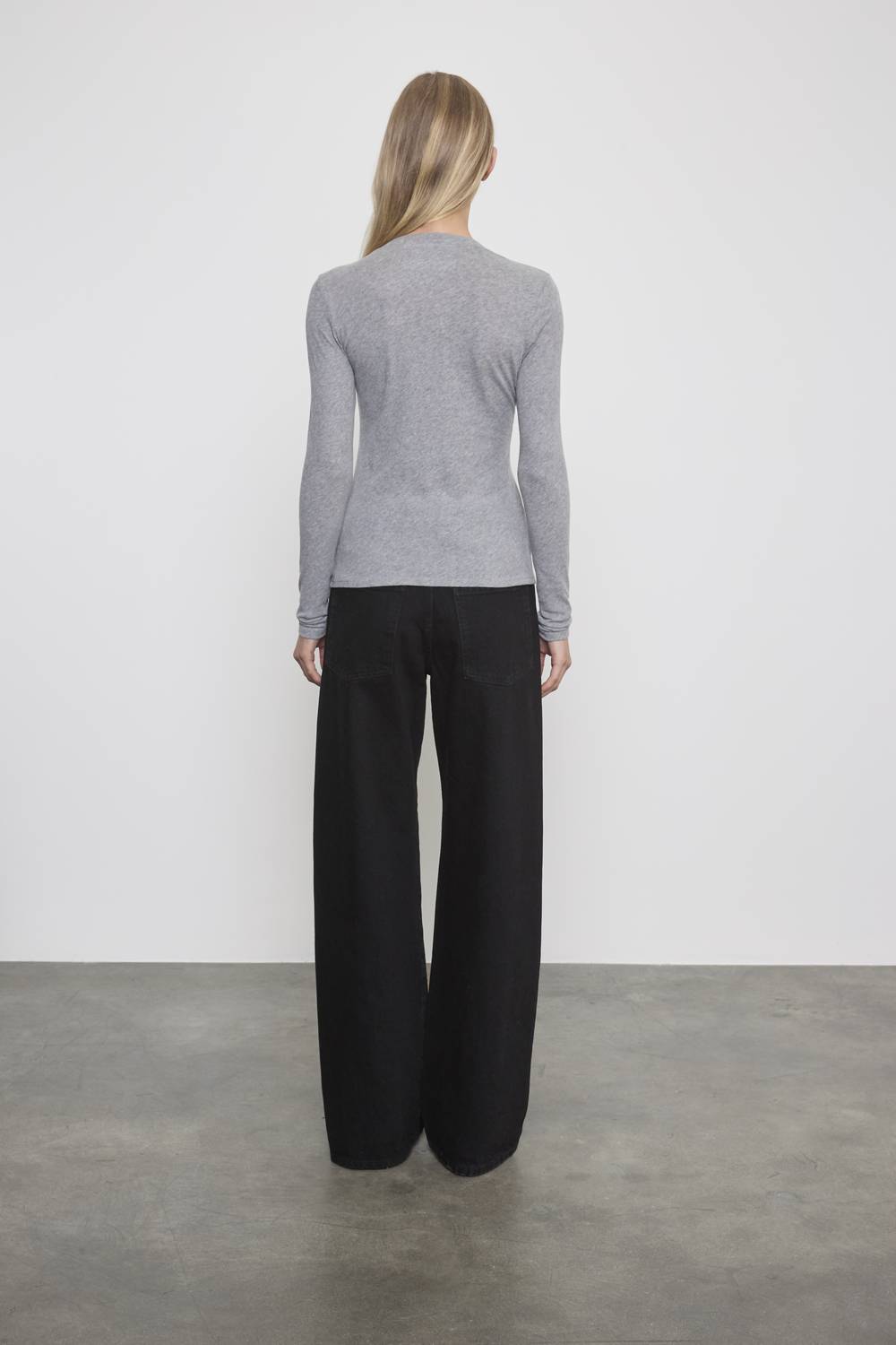 CASHMERE JERSEY FITTED CARDIGAN