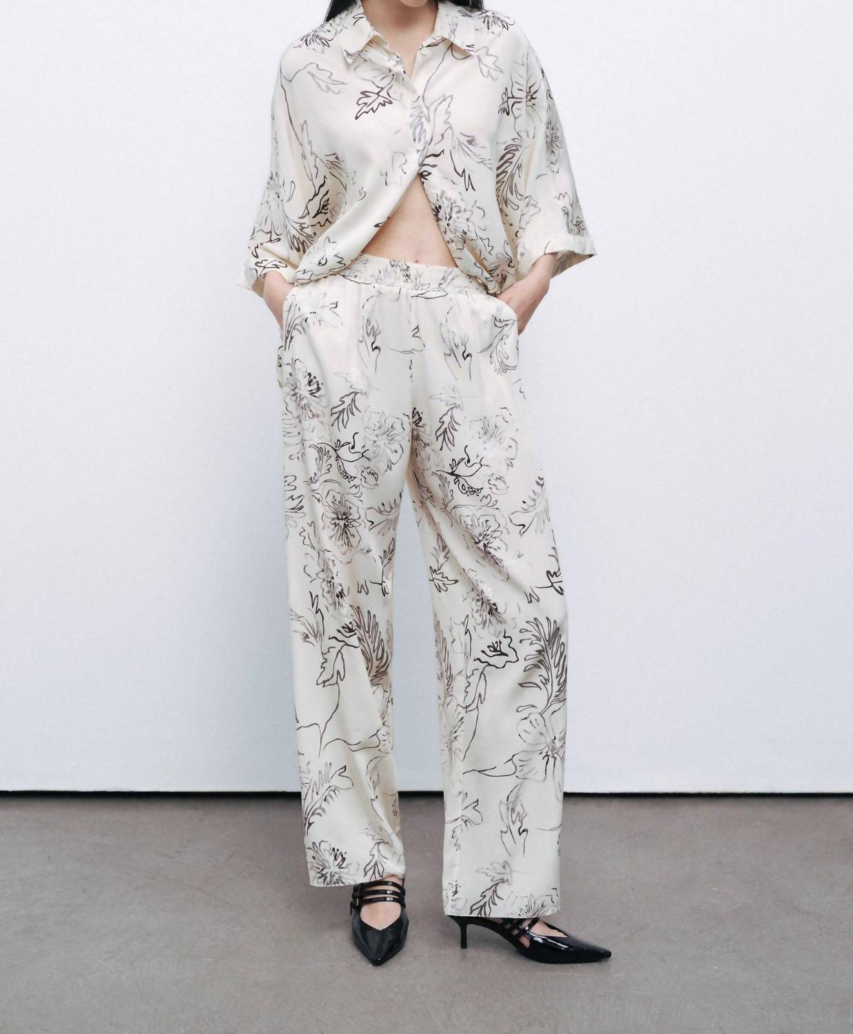 Luster Straight Leg Trousers