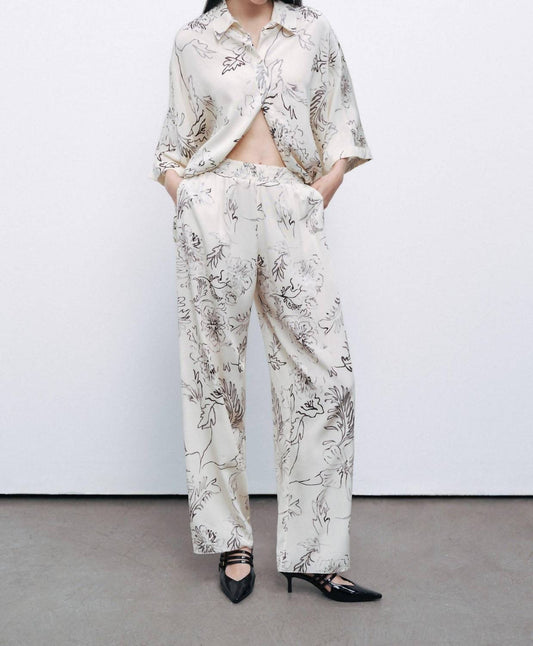 Luster Straight Leg Trousers