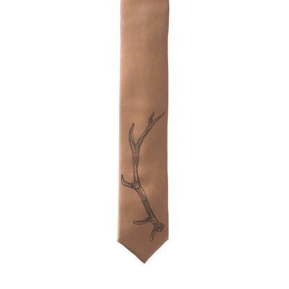 Cinder + Salt - Antler Skinny Tie - Rack Hunt