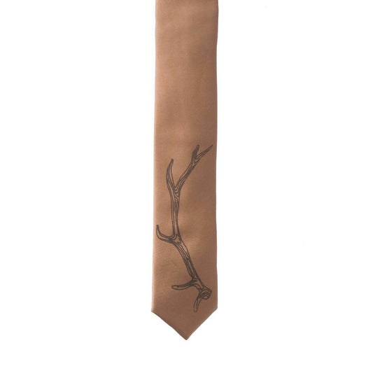 Cinder + Salt - Antler Skinny Tie - Rack Hunt -