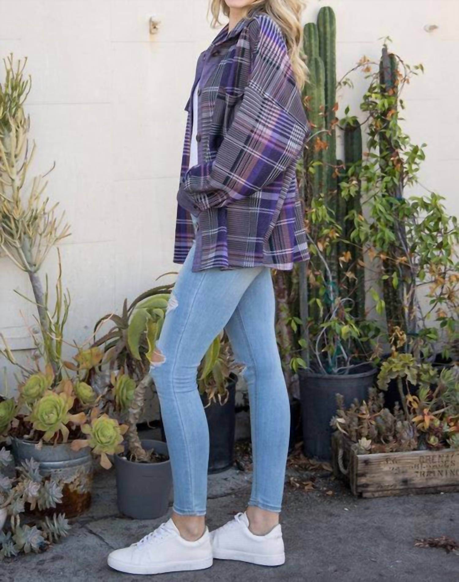 Ellis - Plaid Shacket - Rack Hunt -