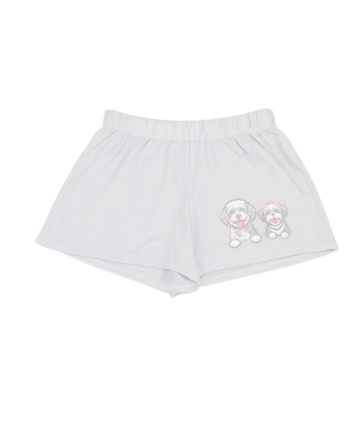 Girl's Pup Party Shorts