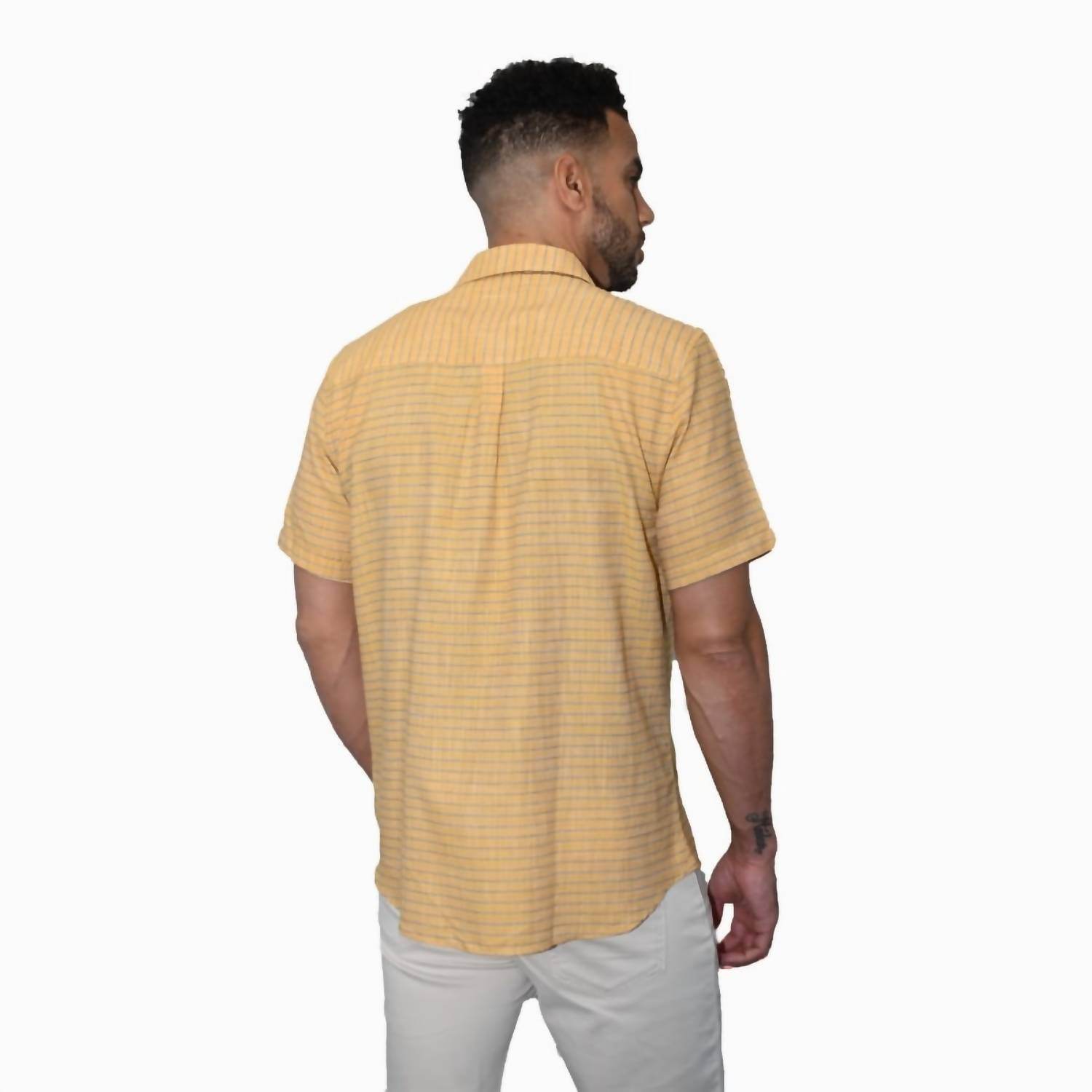 Vustra - Striped Button Down Shirt - Rack Hunt -