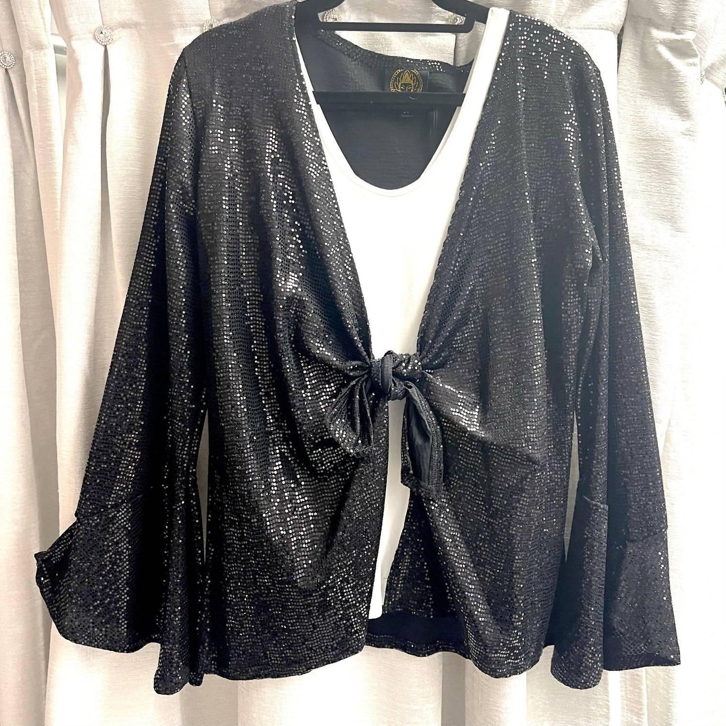 Accessorize Me - Women's Sequined Bell Top - Rack Hunt