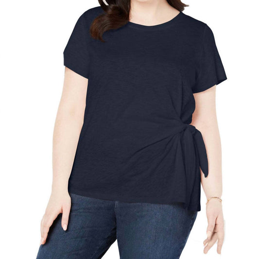 Women's Side Tie Top - Plus