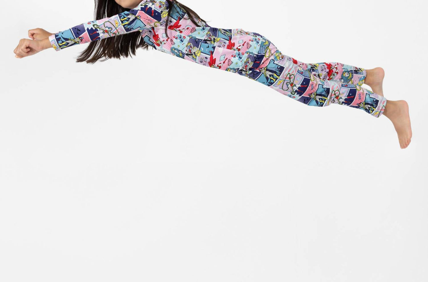 Justice League Heroines Bamboo Pajamas