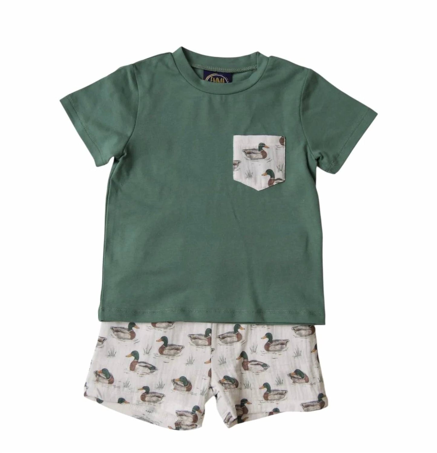 Kids' Mallard Duck Short Set