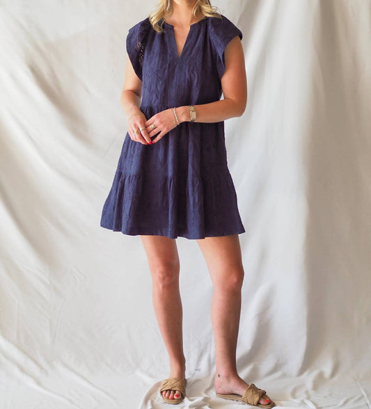 Embroidered Eyelet Everyday Dress