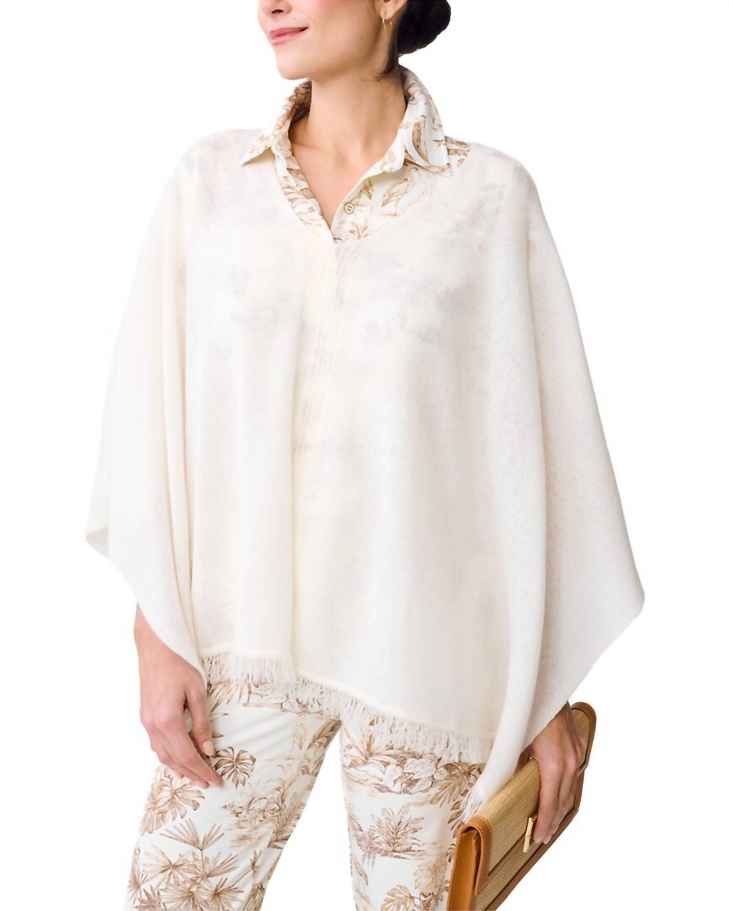 Ingrid Cashmere Poncho