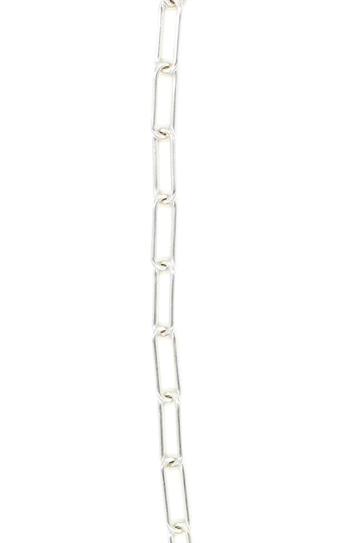 Sylvia Benson - Women's Fine Drawn Link Chain Necklace - Rack Hunt -