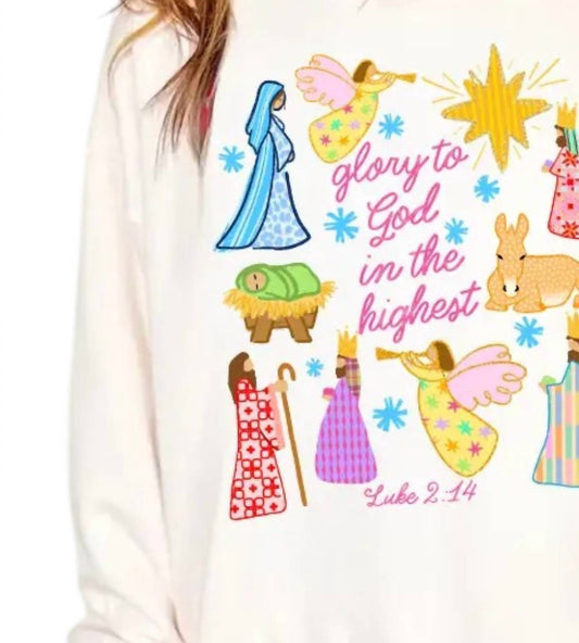 Glory To God In The Highest Sweatshirt