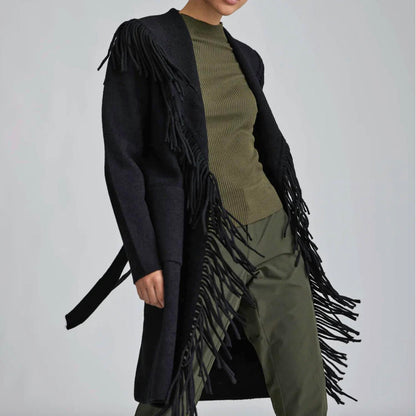 Eyelash Fringe Coatigan