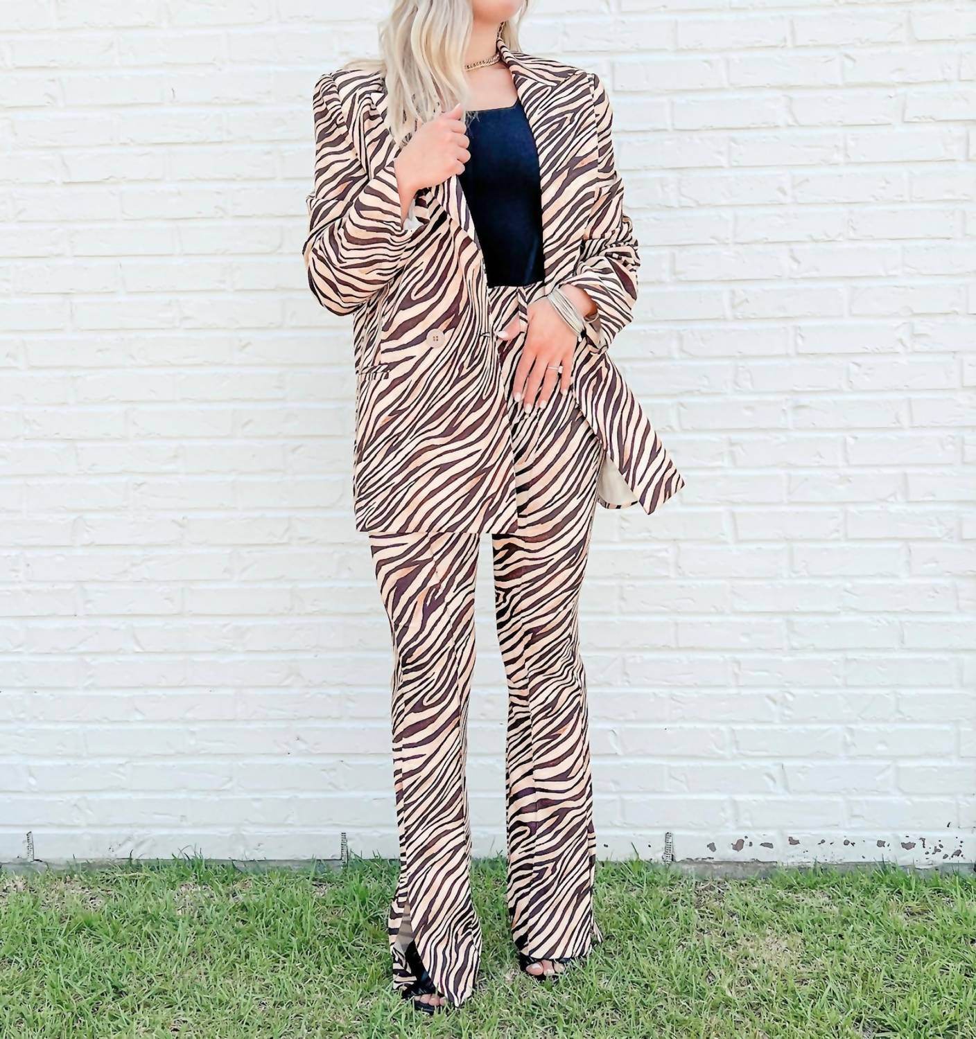Galita - Show Your Stripes Set Blazer - Rack Hunt -