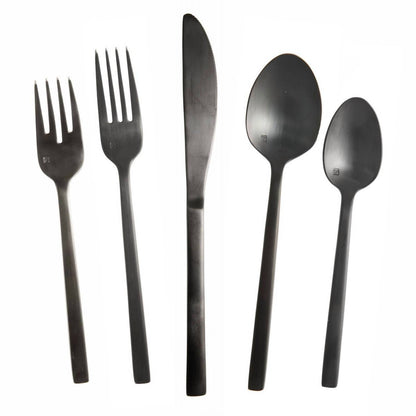 Brushed Flatware Set – 20 Pieces