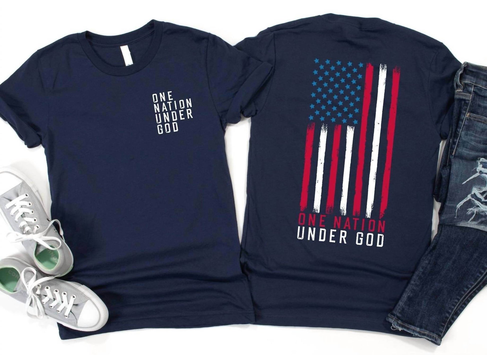 Exclusive Thredz - One Nation Under God Unisex Tee - Rack Hunt