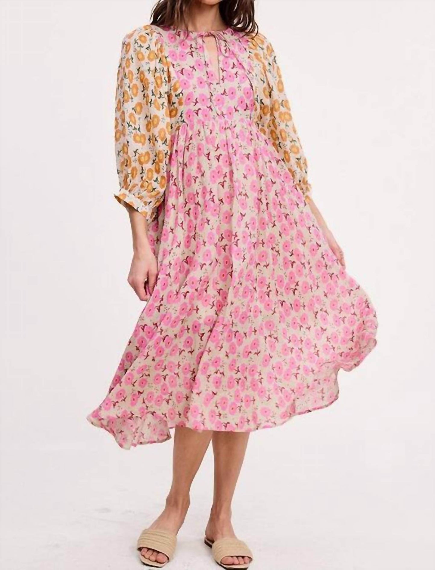 Ultramarine - Payton Blossom Midi Dress - Rack Hunt -