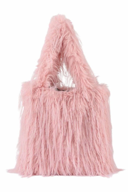 Bertha Faux Fur Oversize Shoulder Bag