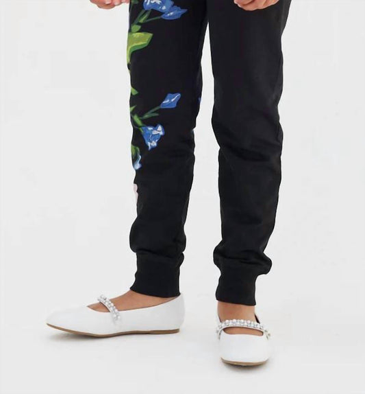 Sasha+Z - Hydrangea Printed Joggers - Rack Hunt -