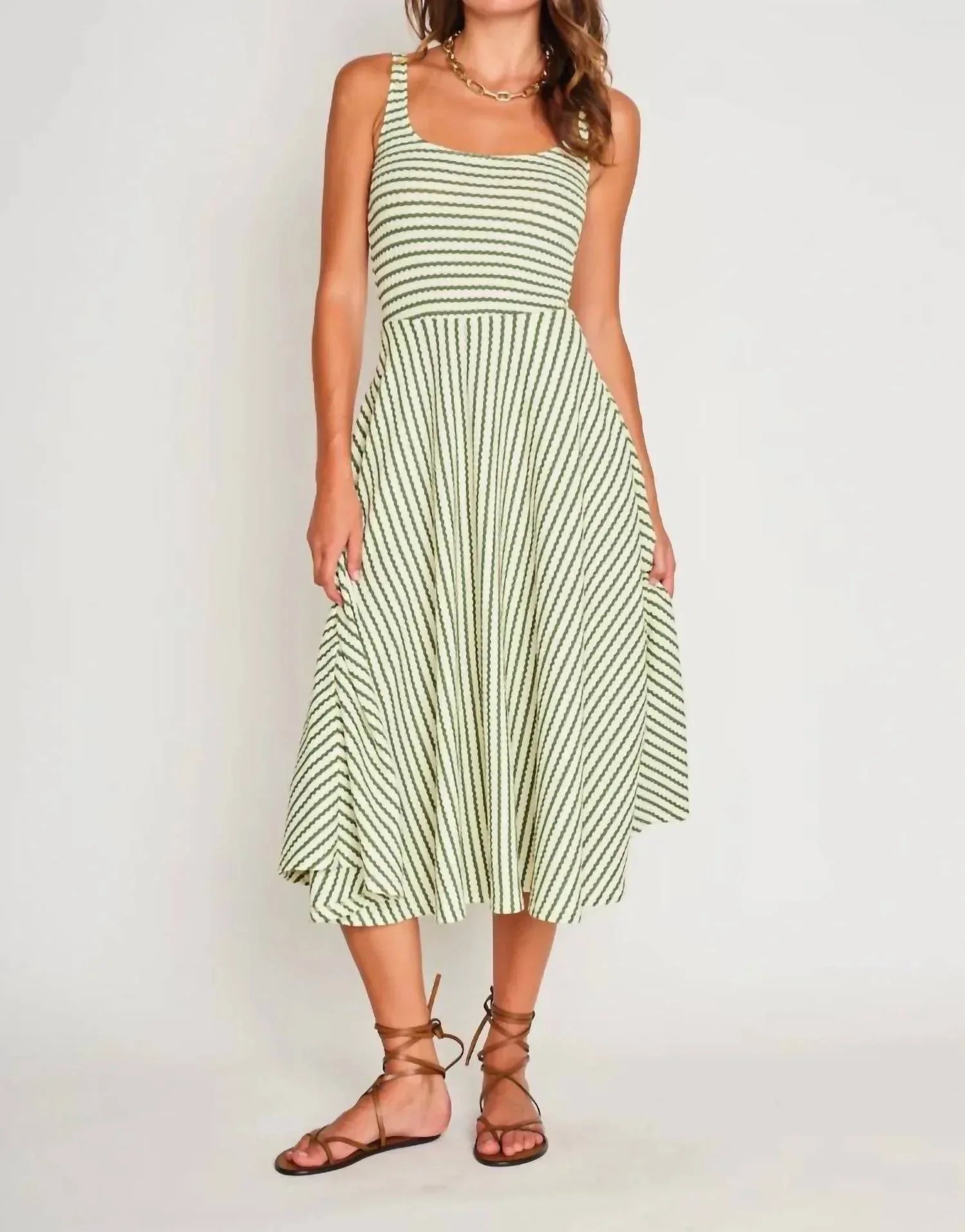 dRA Los Angeles - Audrey Tank Midi Dress - Rack Hunt
