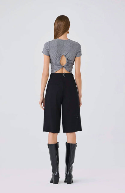 Imani Ruched Back Tee