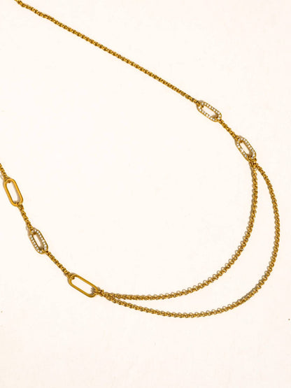 The Adelaide Layered Necklace