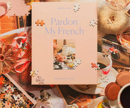 Pardon My French 1000 piece Puzzle
