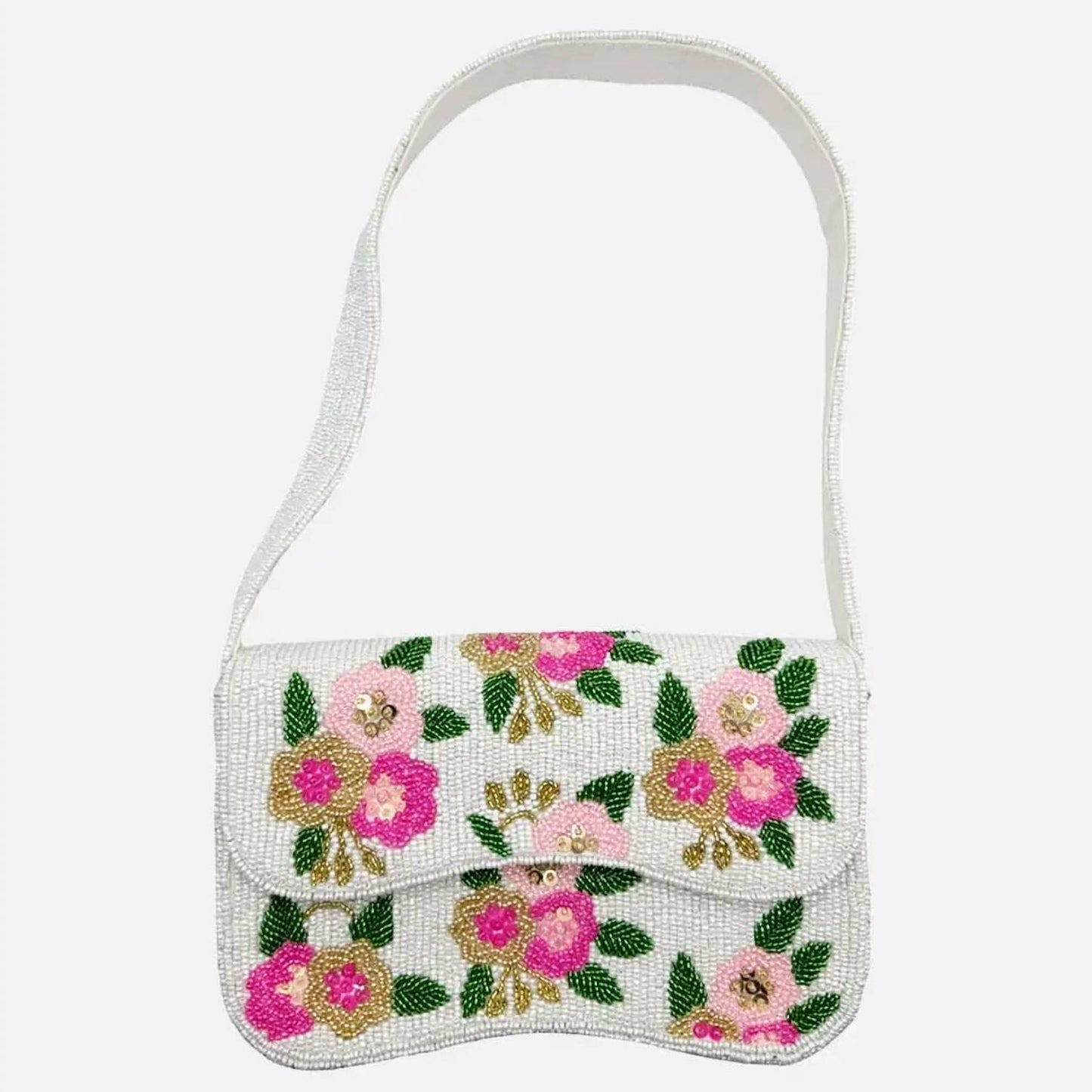 Women's Bloom Beaded Shoulder Bag