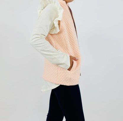 Set Proper - Girl's Elizabeth Long Sleeve Ruffle Tee - Rack Hunt