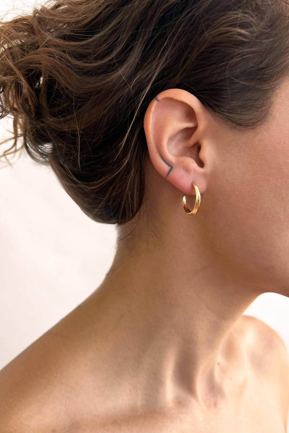 Astor & Orion - Women's Crescent Small Hoops - Rack Hunt -