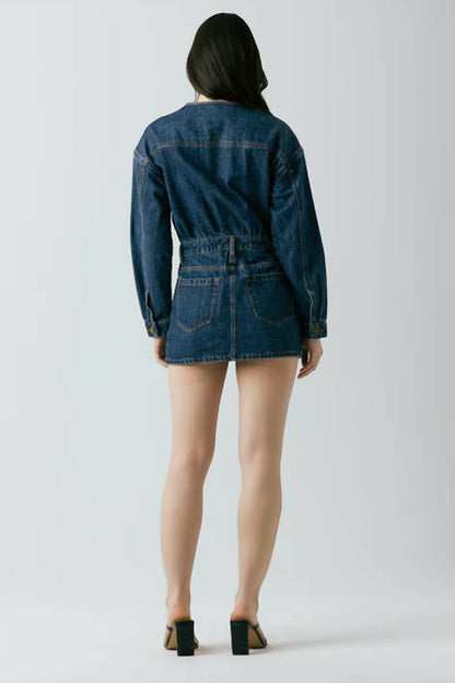 Ready Set Go Denim Dress
