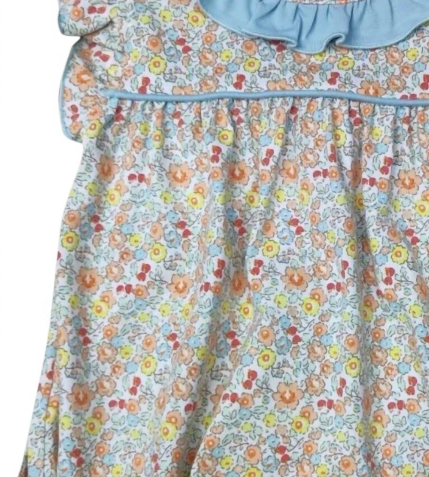 Girl's Ditsy Flower Bubble Romper