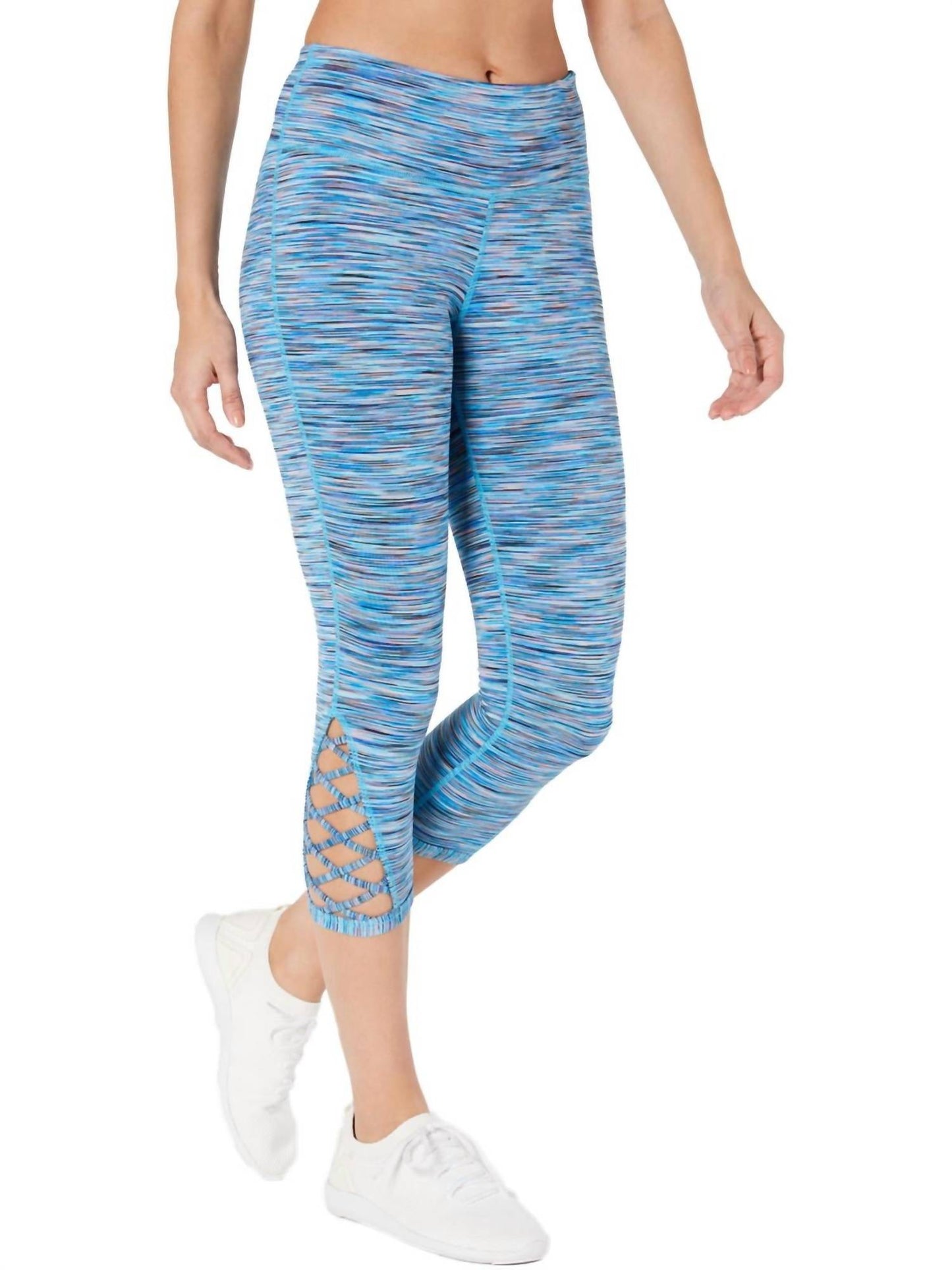 Women's Space Dyed Crisscross Leggings