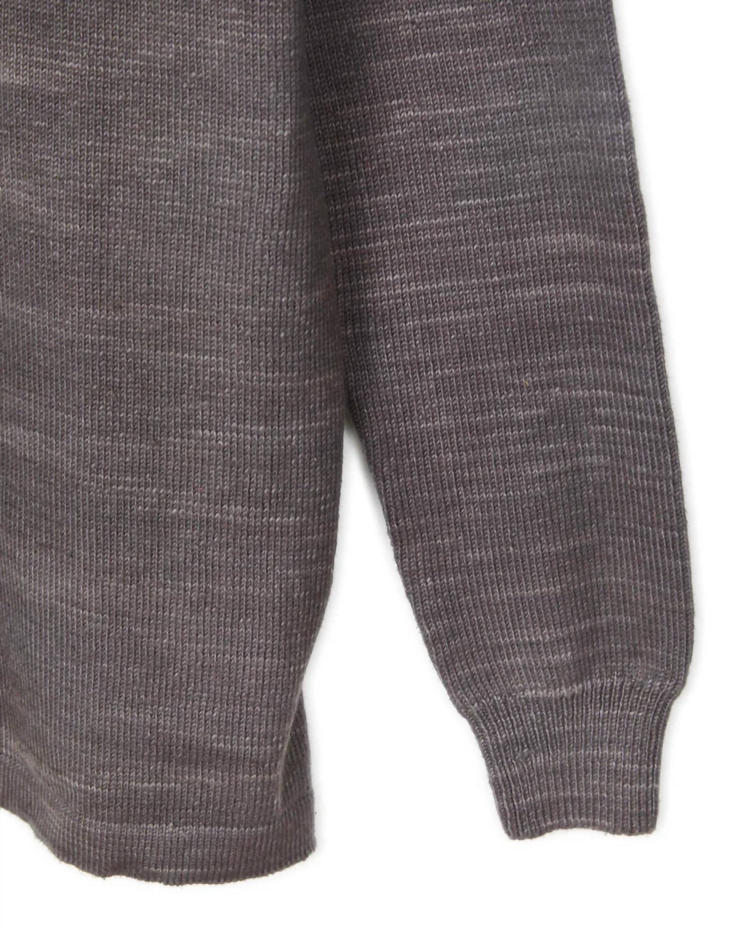 Men's Madhur Johnny Collar Flat Knit Sweater